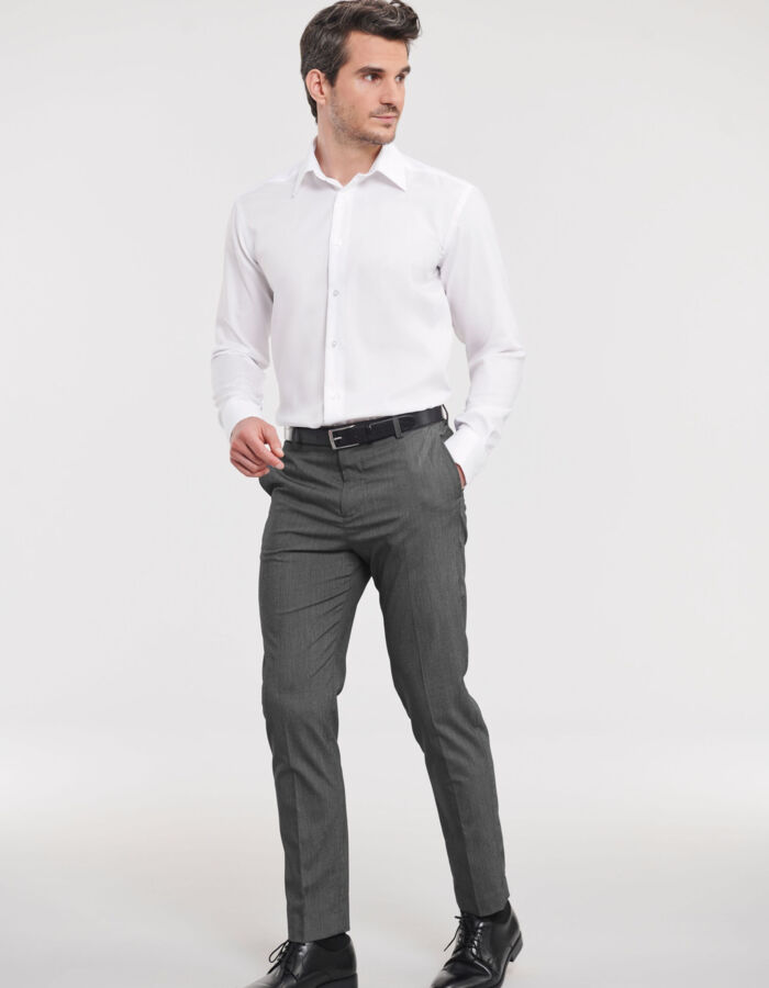 Russell Collection Men's Long Sleeve Tailored Ultimate Non-Iron Shirt 958M Men's Long Sleeve Tailored Ultimate Non-Iron Shirt Thumbnail