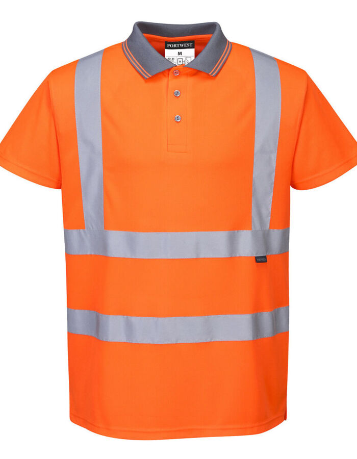 Portwest Hi-vis short sleeved polo (S477/RT22) PW024 Hi-vis short sleeved polo (S477/RT22) Thumbnail