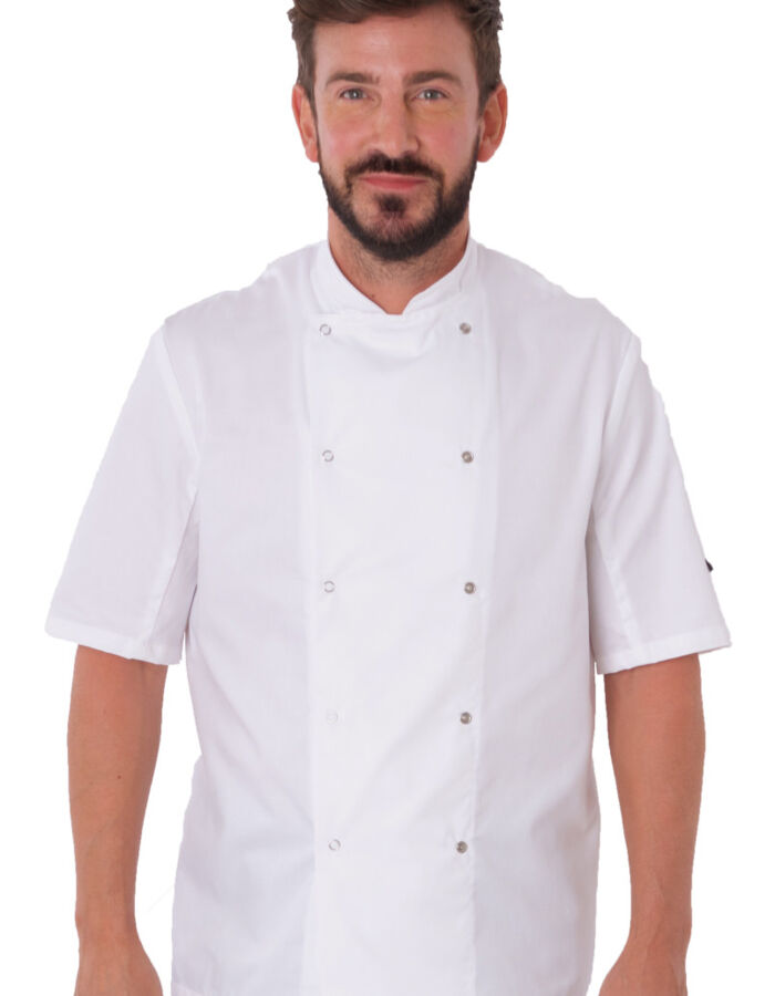 Dennys Short Sleeve Chef's Jacket DD08S Short Sleeve Chef's Jacket Thumbnail