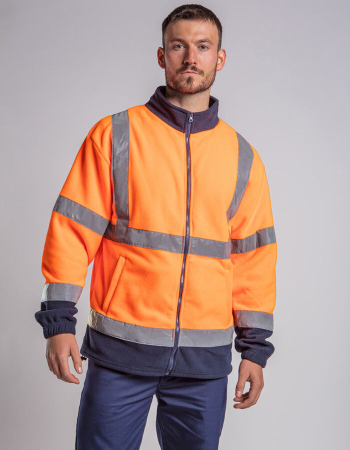 High visibility full-zip fleece Thumbnail