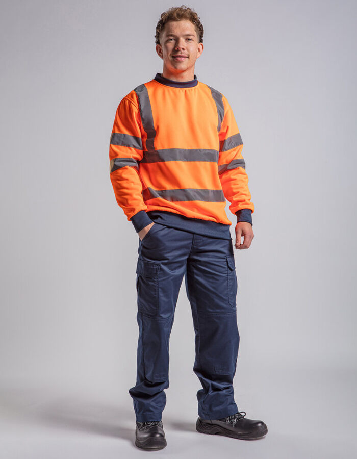High visibility sweatshirt Thumbnail