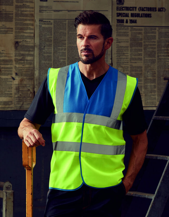 Yoko Two Tone Class 1 Waistcoat HVW100TT Two Tone Class 1 Waistcoat Thumbnail