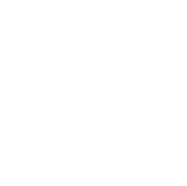 Icon of get creative designer tool with a light bulb and pencil