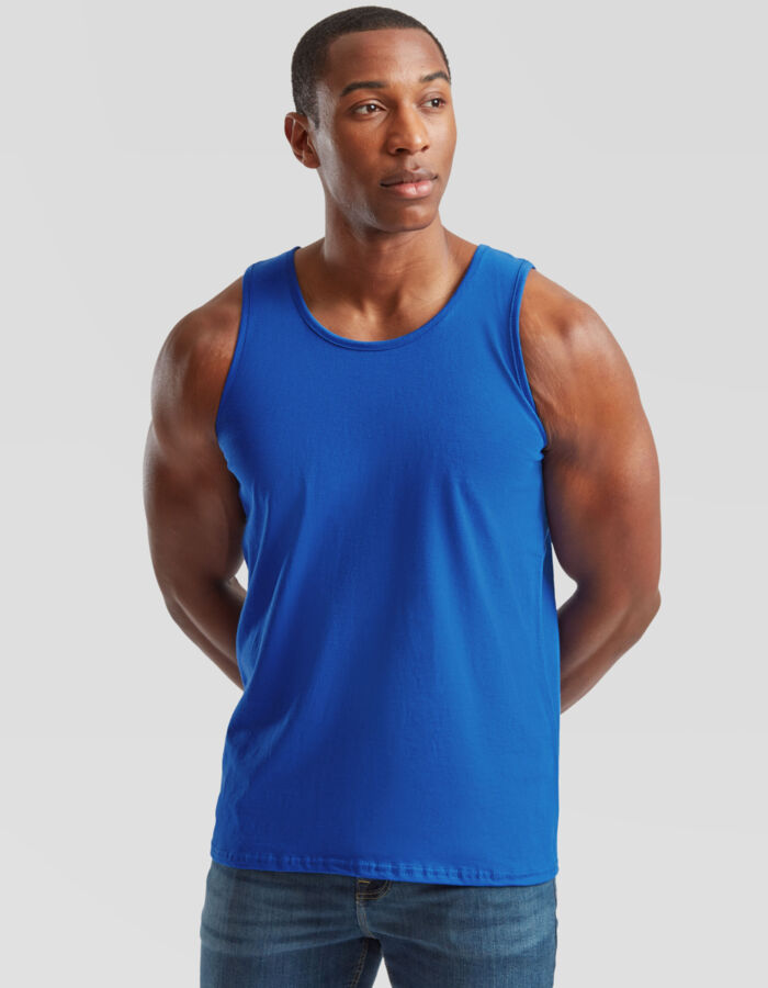 Fruit of the Loom Men's Valueweight Athletic Vest 61098 Men's Valueweight Athletic Vest Thumbnail
