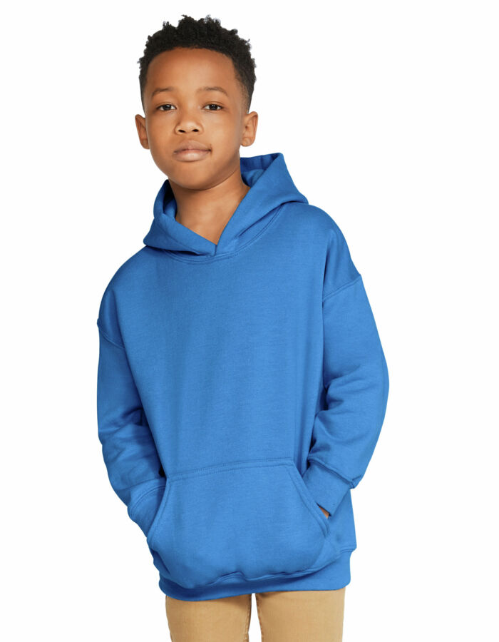 Gildan Heavy Blend™ Youth Hooded Sweatshirt 18500B Heavy Blend™ Youth Hooded Sweatshirt Thumbnail