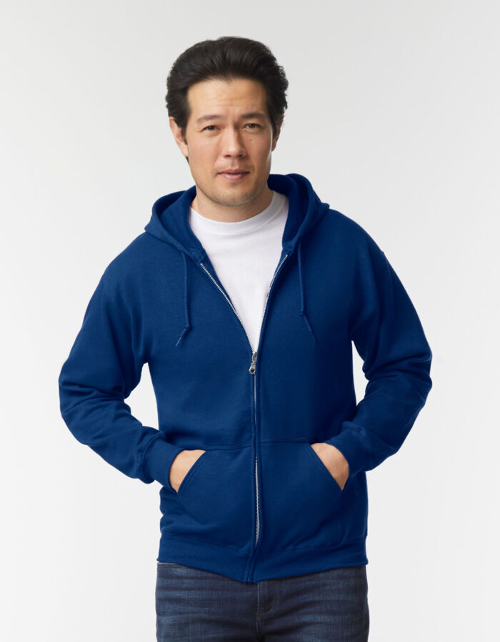 Gildan Heavy Blend™ Adult Full Zip Hooded Sweatshirt 18600 Heavy Blend™ Adult Full Zip Hooded Sweatshirt Thumbnail