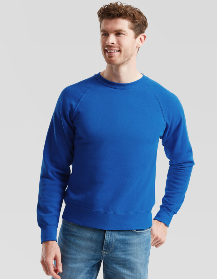 Fruit of the Loom Men's Classic Raglan Sweat 62216 Men's Classic Raglan Sweat Thumbnail