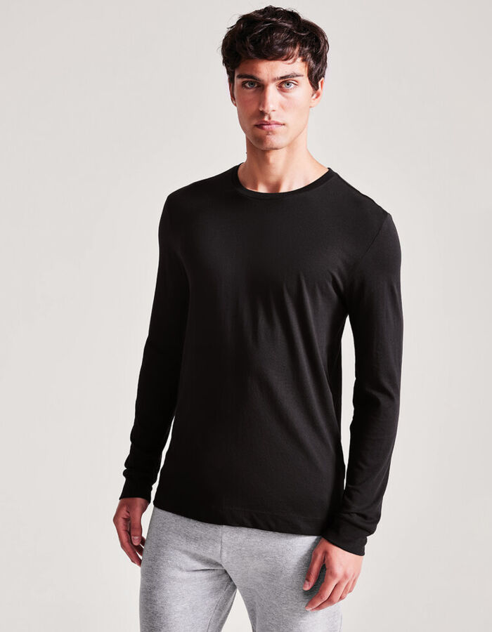 Anthem Men's long sleeve Anthem t-shirt - Organic Cotton/Recycled Polyester AM011 Men's long sleeve Anthem t-shirt - Organic Cotton/Recycled Polyester Thumbnail