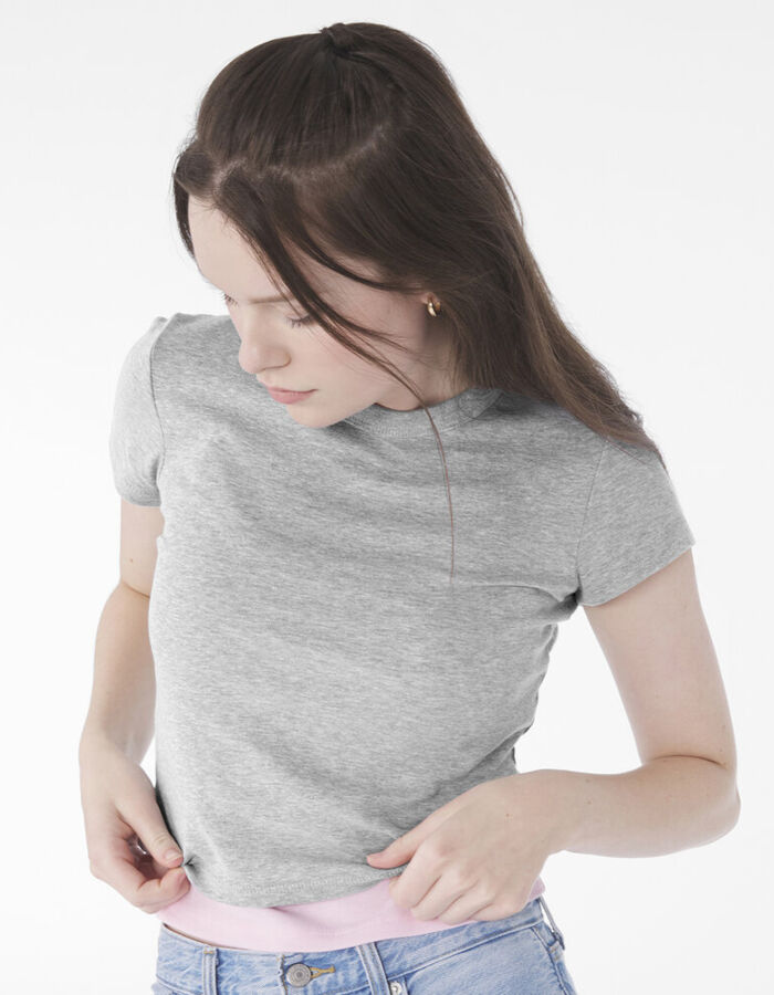 Bella + Canvas Women’s micro rib baby t-shirt BE138 Women’s micro rib baby t-shirt Thumbnail