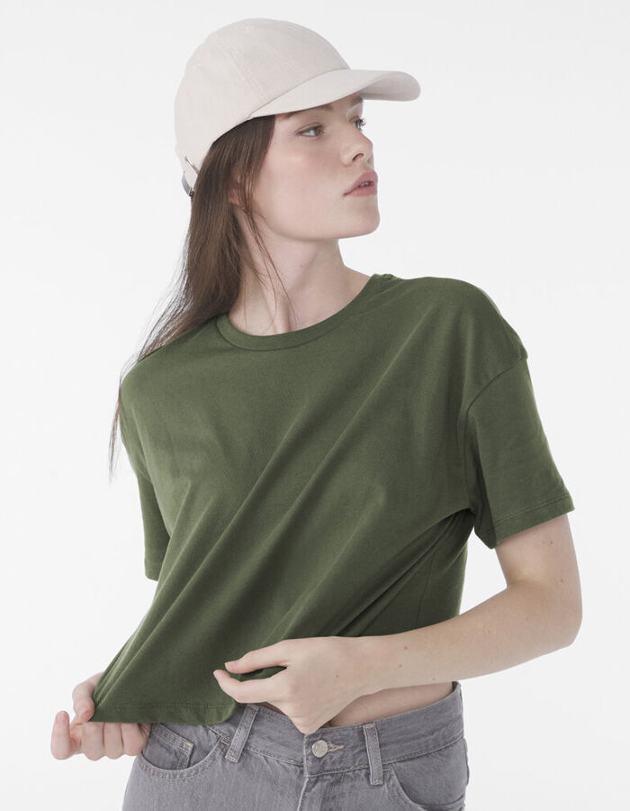 Bella + Canvas Women’s Jersey crop tee BE137 Women’s Jersey crop tee Thumbnail
