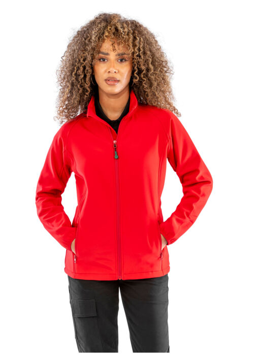 Ladies' Recycled 2-Layer Printable Softshell Thumbnail