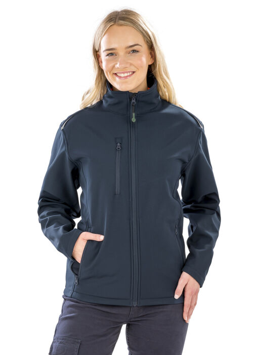 Women's Recycled 3-Layer Printable Softshell Jacket Thumbnail