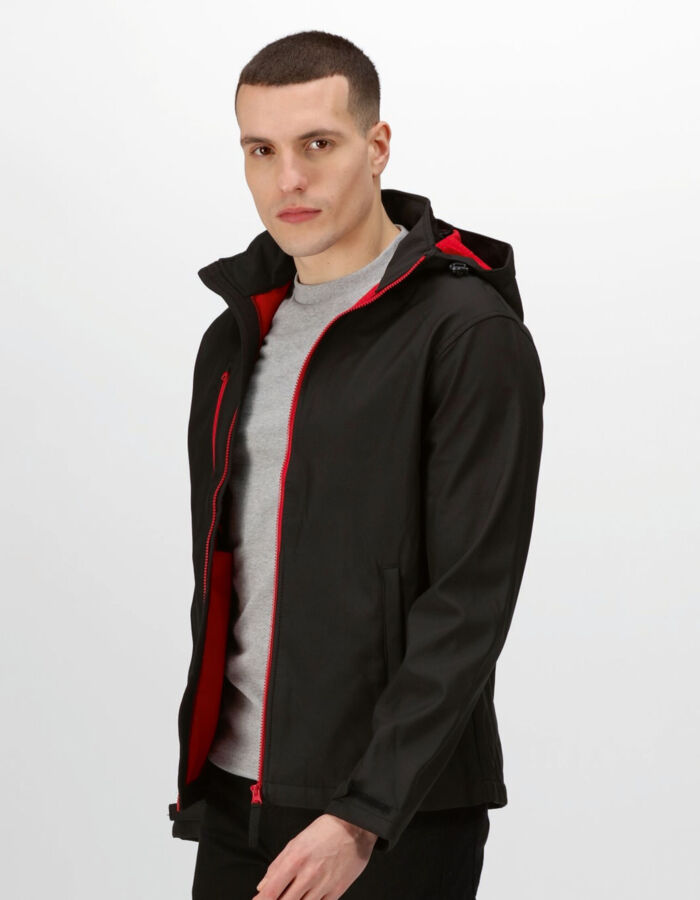 Regatta Professional Venturer 3-layer hooded softshell jacket RG152 Venturer 3-layer hooded softshell jacket Thumbnail
