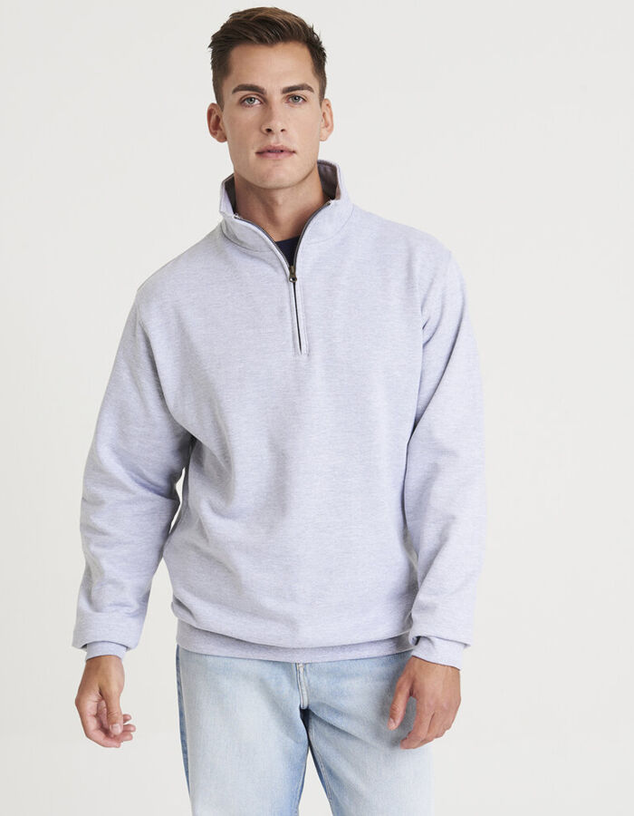 AWDis Just Hoods Sophomore ¼ zip sweatshirt JH046 Sophomore ¼ zip sweatshirt Thumbnail
