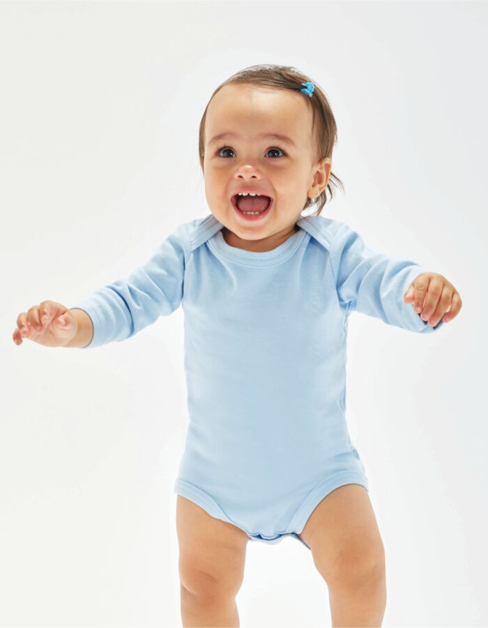 Babybugz Baby Long Sleeve Bodysuit BZ30 Baby Long Sleeve Bodysuit Thumbnail