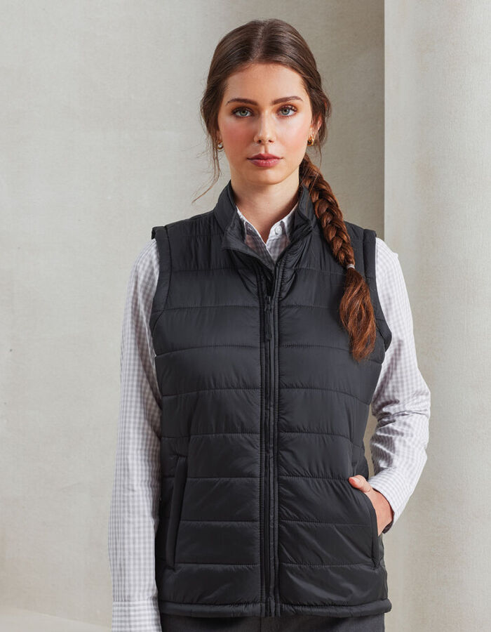 Premier Women’s ‘Recyclight’ padded gilet PR815 Women’s ‘Recyclight’ padded gilet Thumbnail