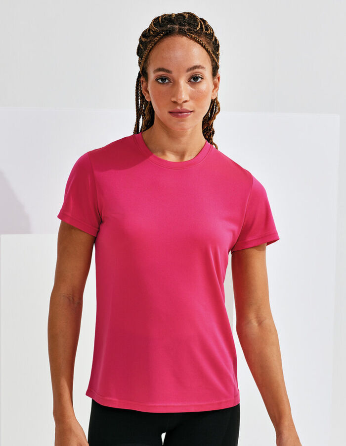 Women's TriDri® textured recycled sports tee Thumbnail