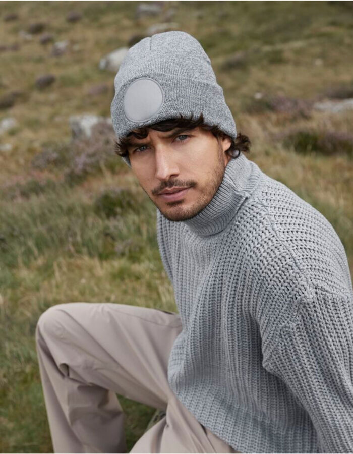 Beechfield Circular Patch Beanie B446 Circular Patch Beanie Thumbnail