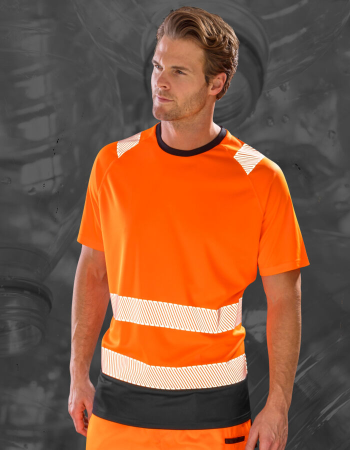 Result Genuine Recycled Recycled Safety T-Shirt R502X Recycled Safety T-Shirt Thumbnail