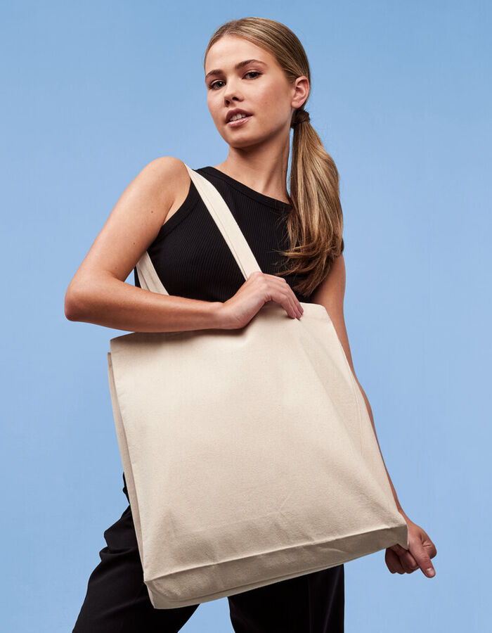 Nutshell® Recycled premium canvas spacious shopper RL670 Recycled premium canvas spacious shopper Thumbnail