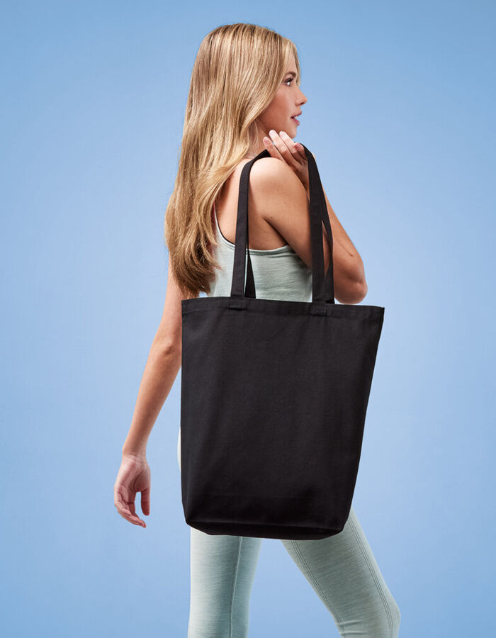 Nutshell® Recycled premium canvas ‘flat base’ shopper RL660 Recycled premium canvas ‘flat base’ shopper Thumbnail