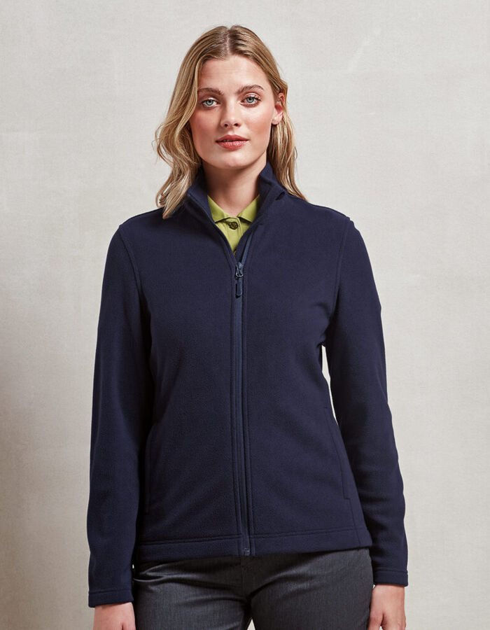Premier Women’s ‘Recyclight’ full-zip microfleece PR832 Women’s ‘Recyclight’ full-zip microfleece Thumbnail