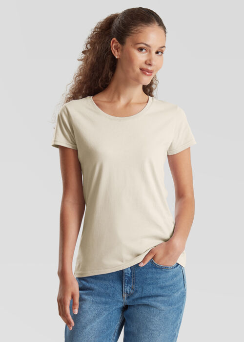Ladies' Iconic 195 100% Cotton Premium T-Shirt Thumbnail