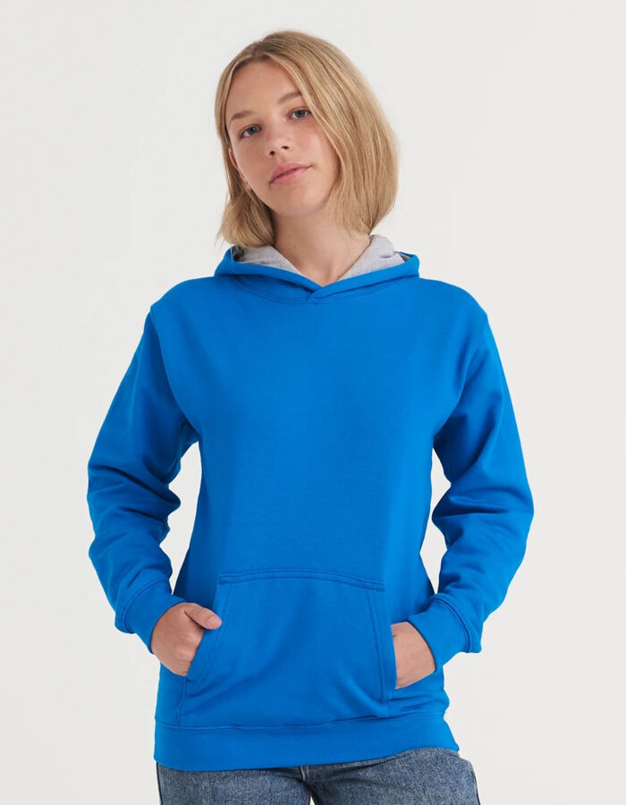 AWDis Just Hoods Kids varsity hoodie JH03J Kids varsity hoodie Thumbnail