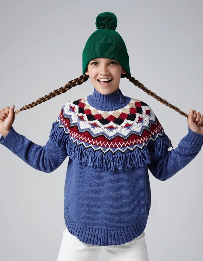 Beechfield Junior Original Pompom Beanie B426B Junior Original Pompom Beanie Thumbnail