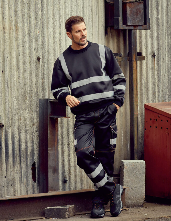 Yoko Hi-vis sweatshirt (HVJ510) YK030 Hi-vis sweatshirt (HVJ510) Thumbnail
