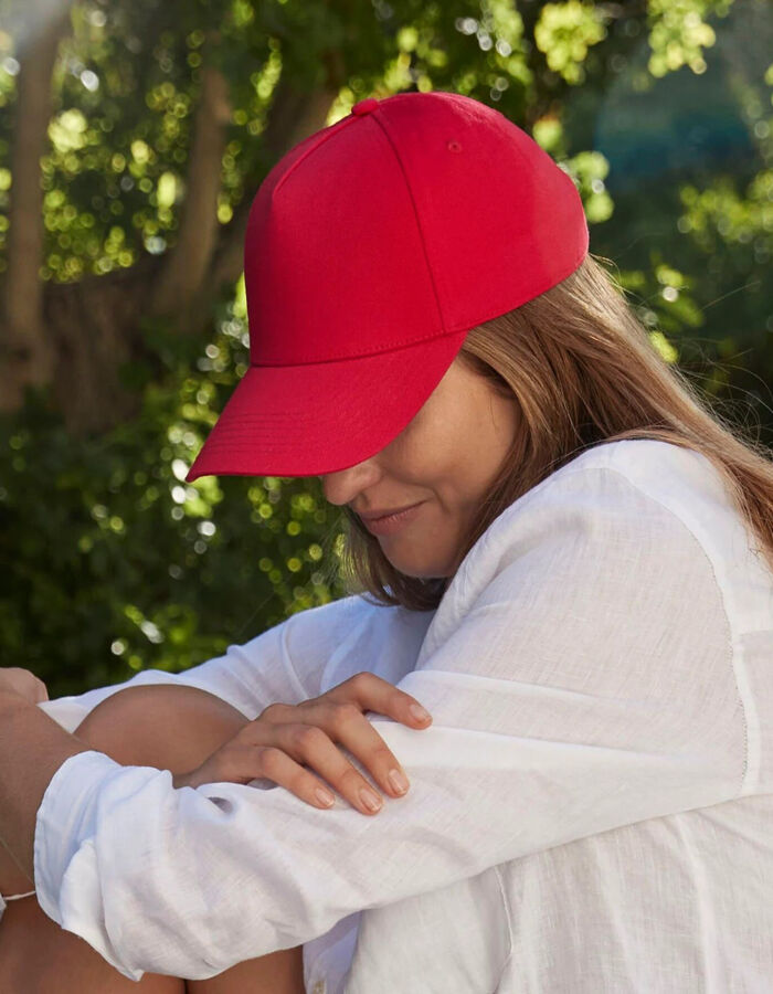 Beechfield EarthAware® Classic Organic Cotton 5 Panel Cap B825 EarthAware® Classic Organic Cotton 5 Panel Cap Thumbnail