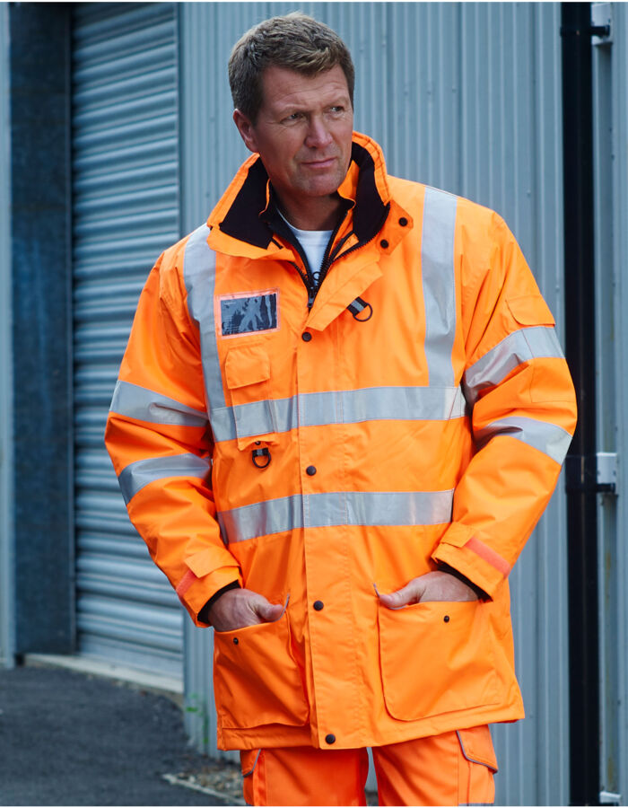 Hi-Vis Multi-Function 7-in-1 Jacket Thumbnail