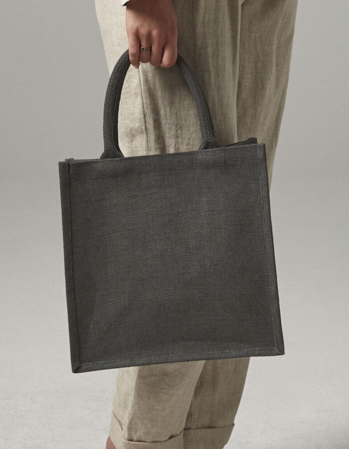 Westford Mill Jute midi tote WM413 Jute midi tote Thumbnail