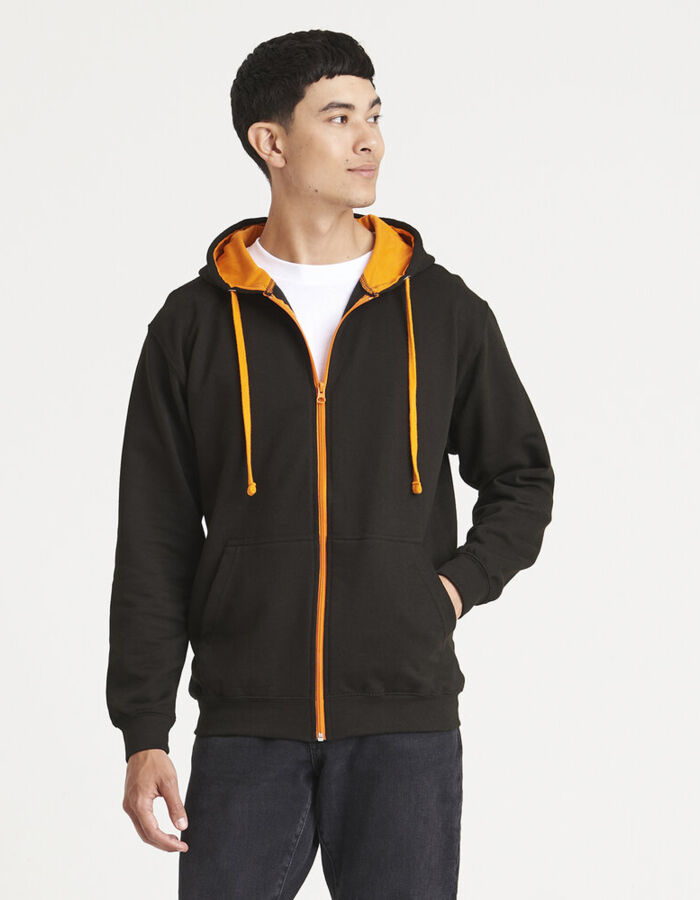AWDis Just Hoods Varsity zoodie JH053 Varsity zoodie Thumbnail