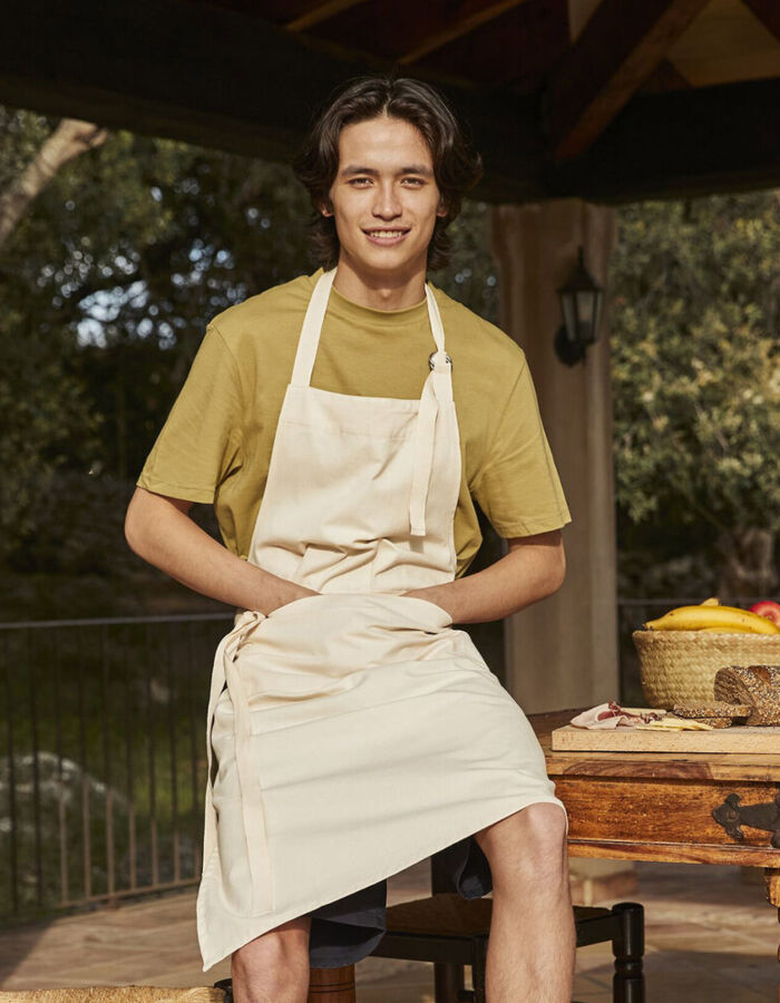 Fairtrade cotton adult craft apron Thumbnail