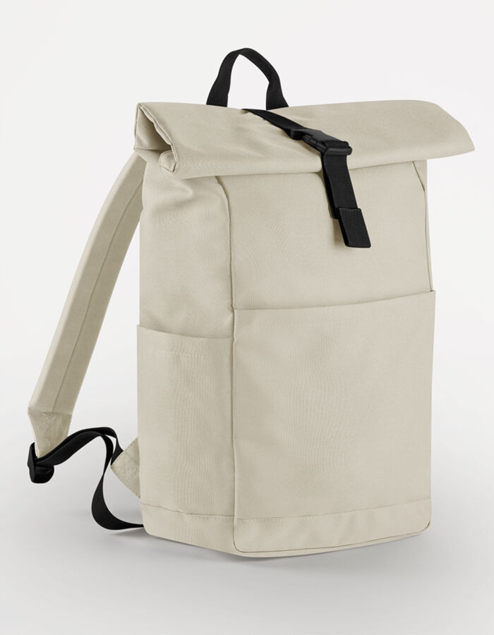 BagBase Premium Recycled Roll Top Backpack BG186 Premium Recycled Roll Top Backpack Thumbnail
