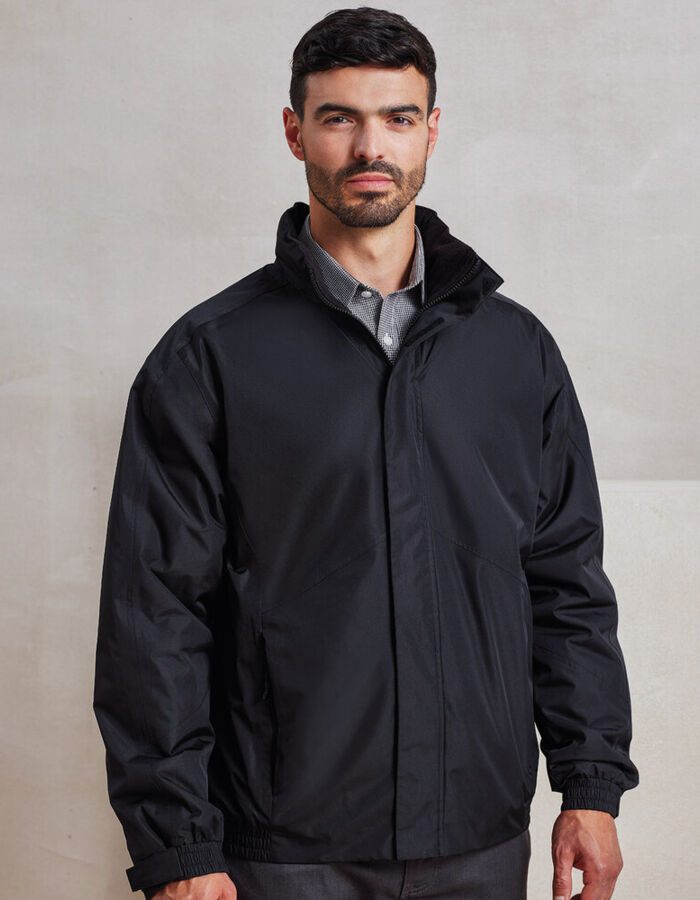 Premier Selsey Hydrochecker jacket - Waterproof & Fleece Lining PR800 Selsey Hydrochecker jacket - Waterproof & Fleece Lining Thumbnail