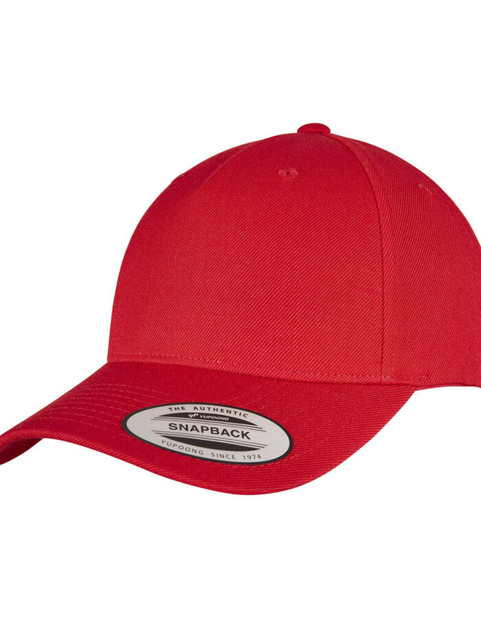 Flexfit by Yupoong YP classics 5-panel premium curved visor snapback cap (5789M) YP158 YP classics 5-panel premium curved visor snapback cap (5789M) Thumbnail