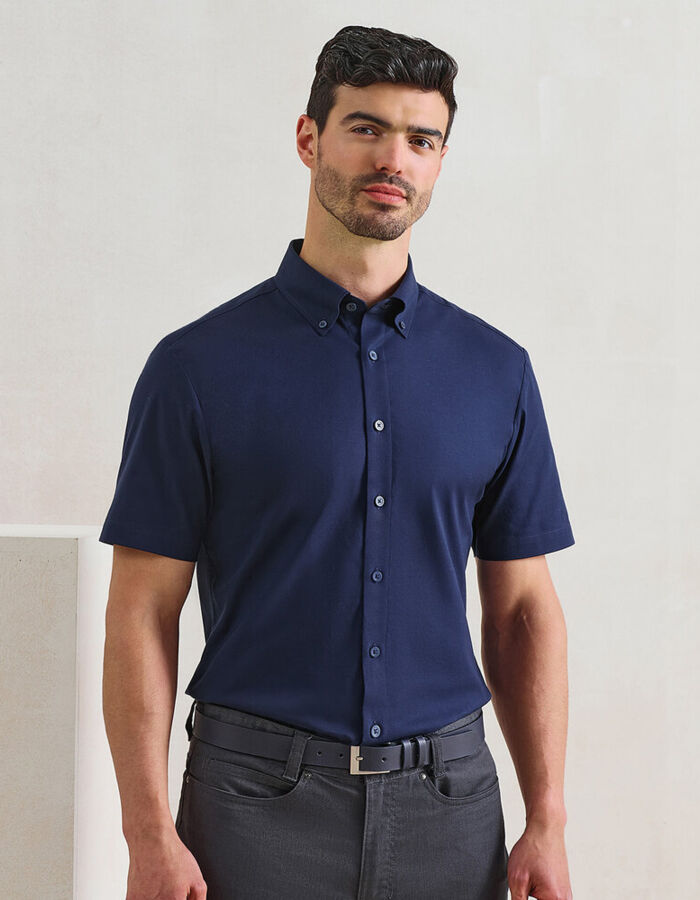 Premier ‘Supreme’ Oxford short sleeve shirt PR286 ‘Supreme’ Oxford short sleeve shirt Thumbnail