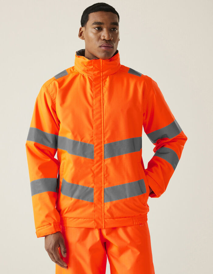 Regatta High Visibility Hi-vis Pro contract Dover jacket TRW457 Hi-vis Pro contract Dover jacket Thumbnail