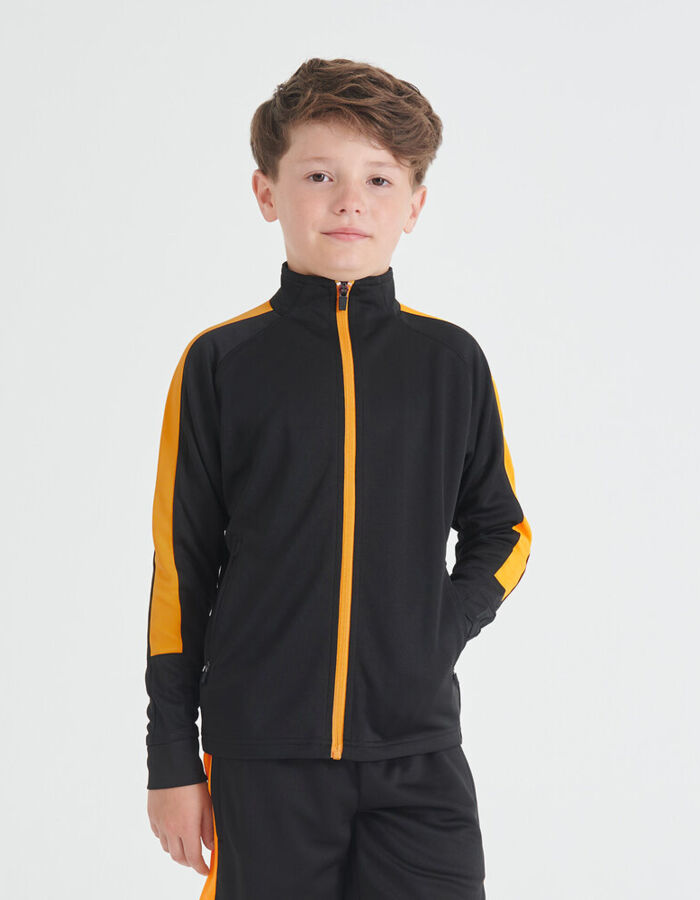 Finden & Hales Kids knitted tracksuit top LV873 Kids knitted tracksuit top Thumbnail