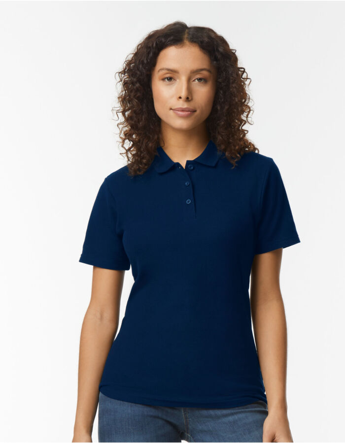 Gildan Softstyle® Ladies' Double Pique Polo 64800L Softstyle® Ladies' Double Pique Polo Thumbnail