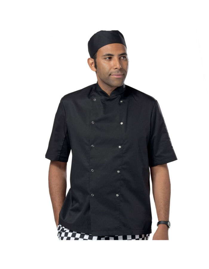 Dennys Short Sleeve Chef's Jacket DD08CS Short Sleeve Chef's Jacket Thumbnail