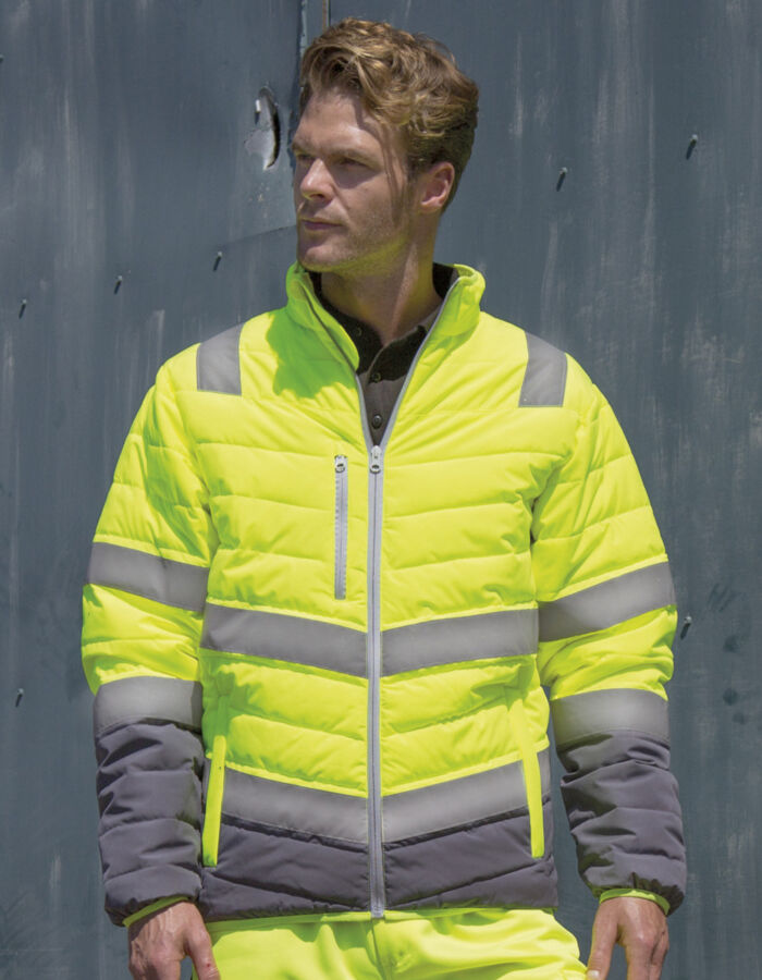 Men's Soft Padded Safety Jacket Thumbnail