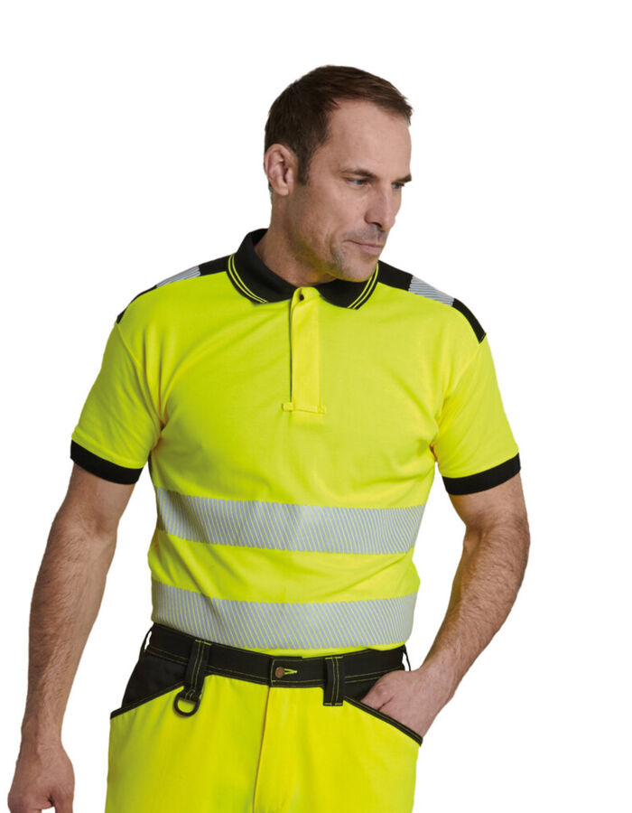 Portwest PW3 Hi-vis polo shirt (T180) PW368 PW3 Hi-vis polo shirt (T180) Thumbnail