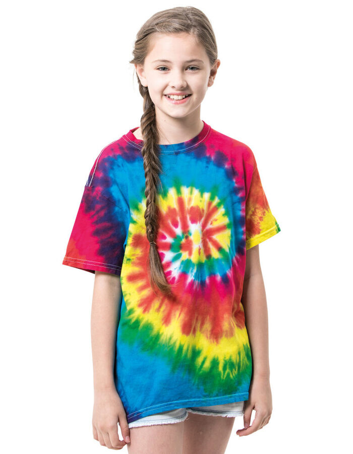 Colortone Kids tie-dye T TD02B Kids tie-dye T Thumbnail