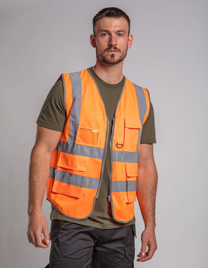 ProRTX High Visibility Executive waistcoat RX705 Executive waistcoat Thumbnail