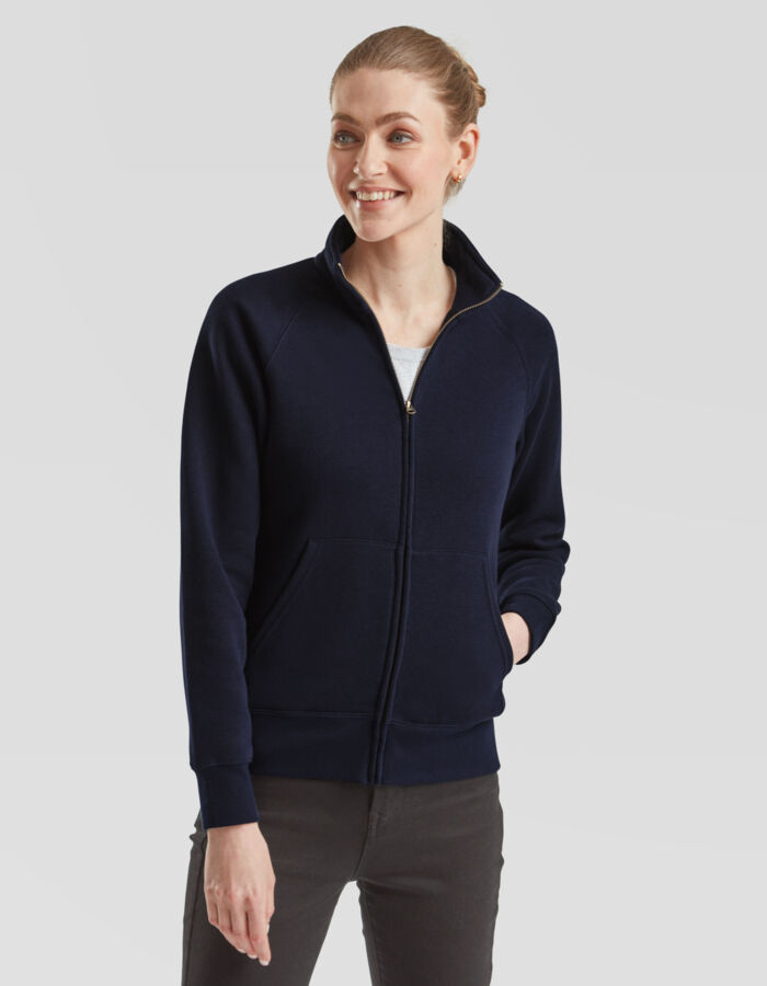 Ladies' Premium Sweat Jacket Thumbnail