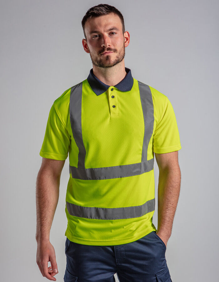 High visibility polo Thumbnail