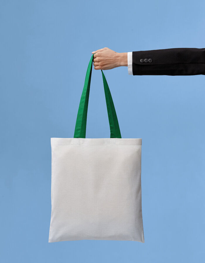 Varsity cotton shopper long handle Thumbnail